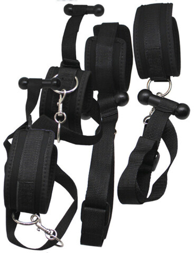 Секс-качели на дверь черные (Цвет: черный)