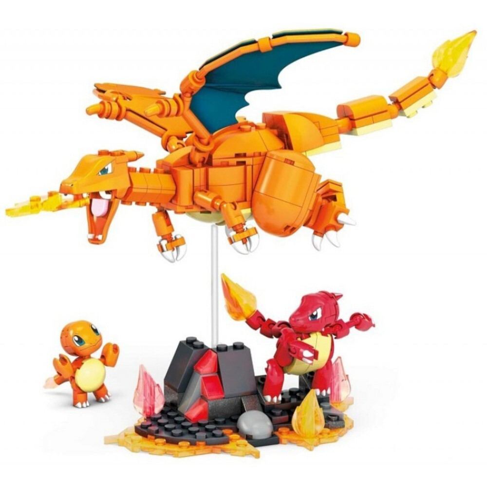 Mega Construx - Pokemon Charmander evolution Набор кирпичей 313 элементов. HFG06 / артикул   HFG06  / GTIN 194735039364