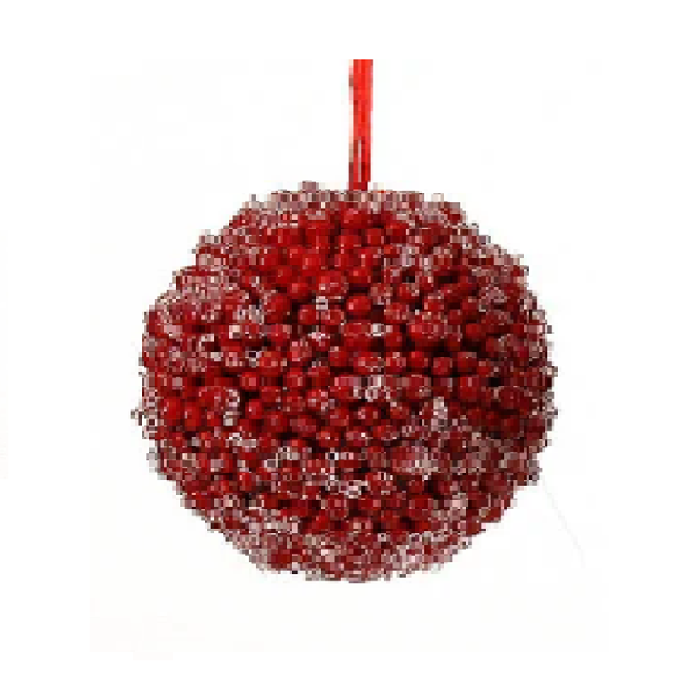 Шар красный из ягод