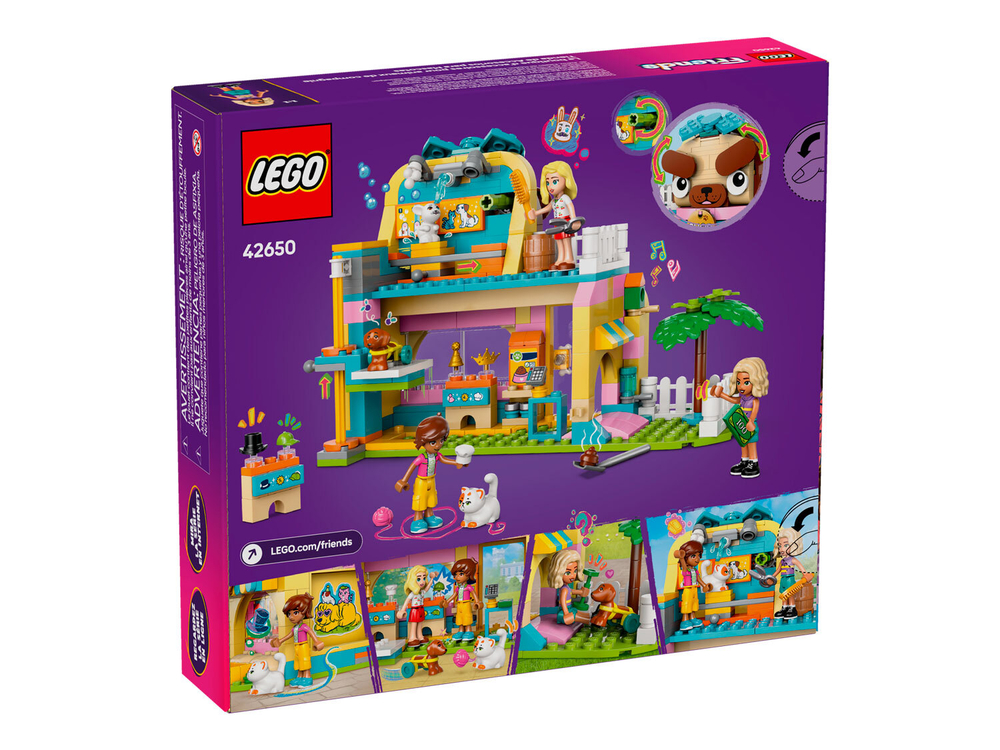 LEGO Friends 42650 «Магазин аксессуаров для домашних животных» — забота о питомцах