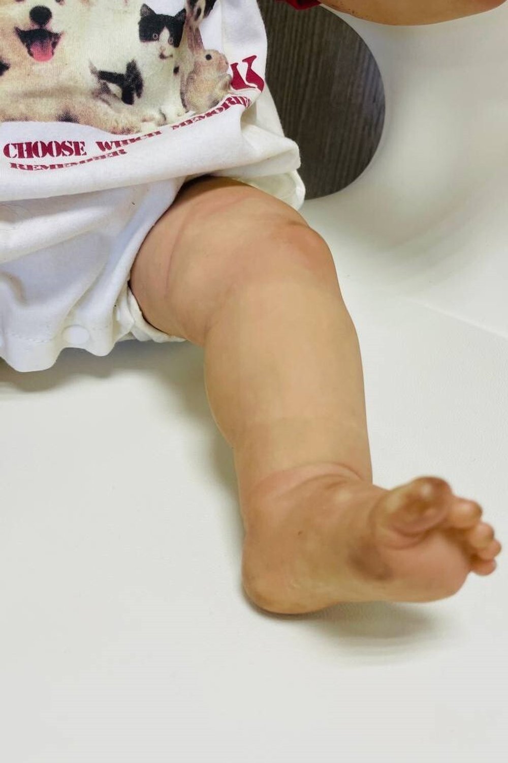 УЦЕНКА1 Кукла Реборн мягконабивная 60см в пакете (FA-601)