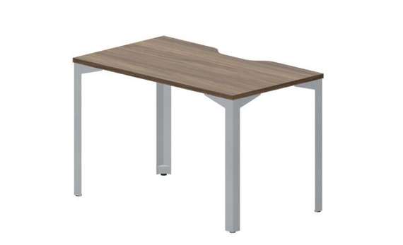 Стол 118х68х75см (эргономичный вырез)