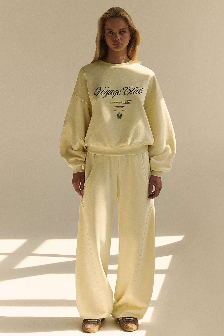 Штаны багги Ваниль