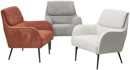 Кресло М-City DISAUR магда (Magda) Cato-16 Серый, ткань, Черный каркас