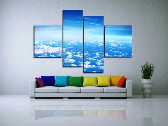 Модульная картина "Спокойный полёт"