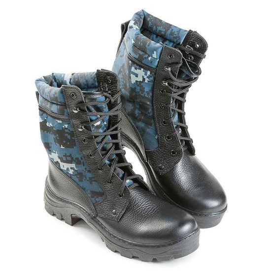 Ботинки 61/51 нат.кожа/Ткань(КАМ), ТЭП (берцы)