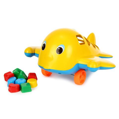 Сортер "Самолет Кит" с логическими фигурами (Совтехcтром)