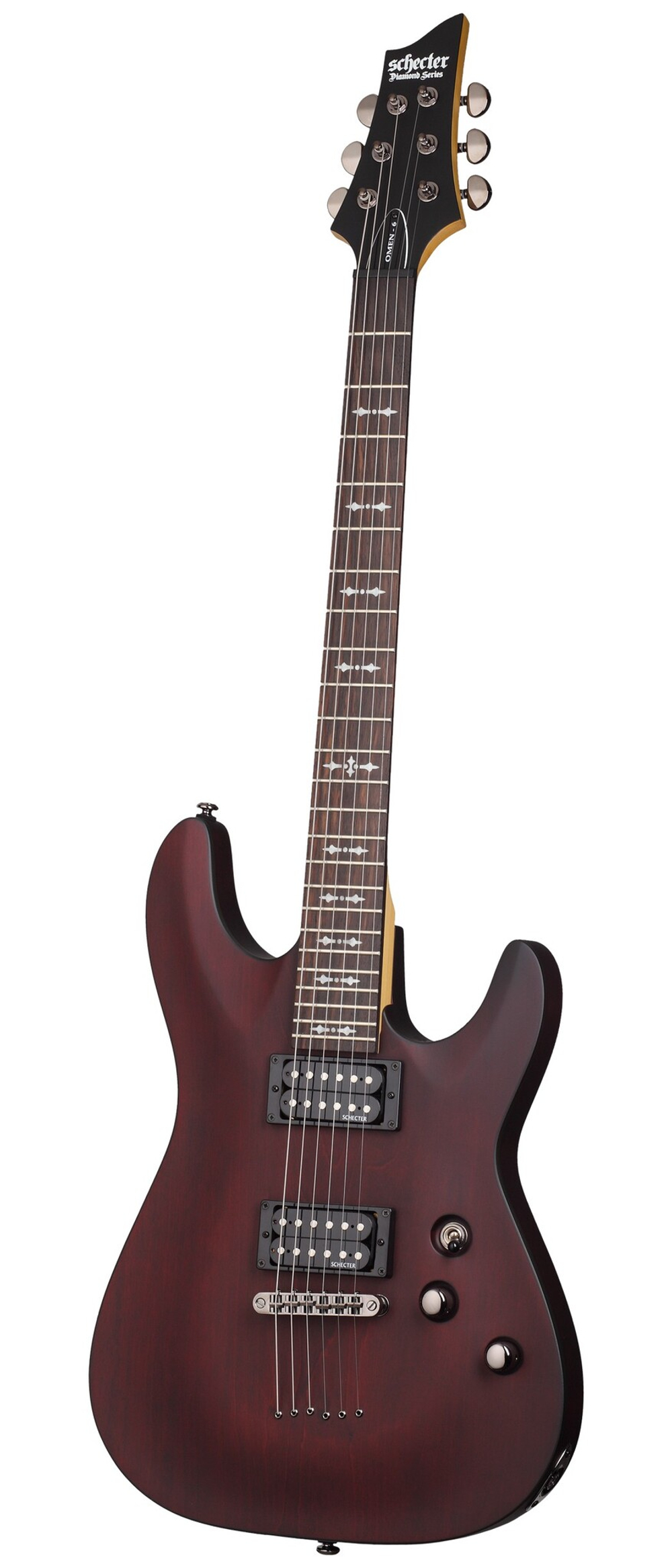 Schecter OMEN-6 2012 WALNUT SATIN