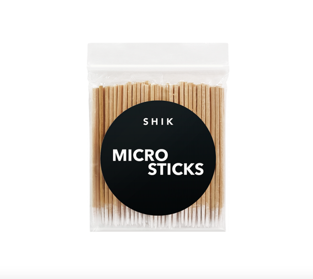 Shik MICRO STICKS Тонкие деревянные палочки для бровей 100 шт
