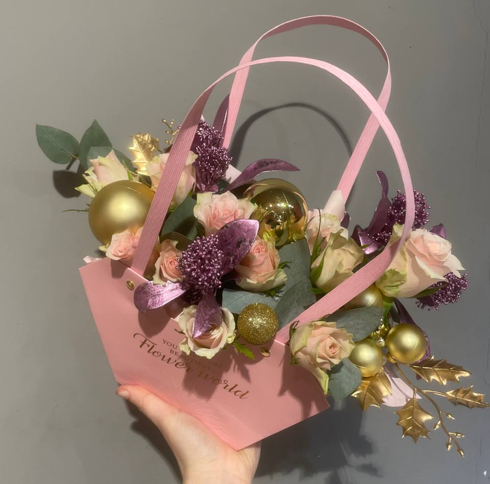 Композиция "Розовая сказка"