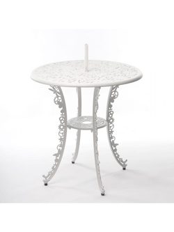 Обеденный стол Aluminium White