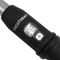 WDK-NX20210 Динамометрический ключ 20-210 Нм, трещотка с проходным приводным квадратом 1/2"