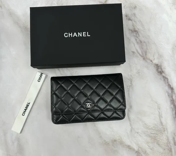 Классическая сумка-кошелек на цепочке Chanel Wallet On A Chain