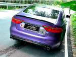 Карбоновый диффузор для Jaguar XF 2016-2020 Ягуар