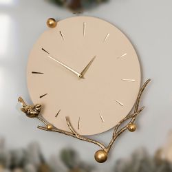 Часы настенные Терра Бранч Амбер Айвори