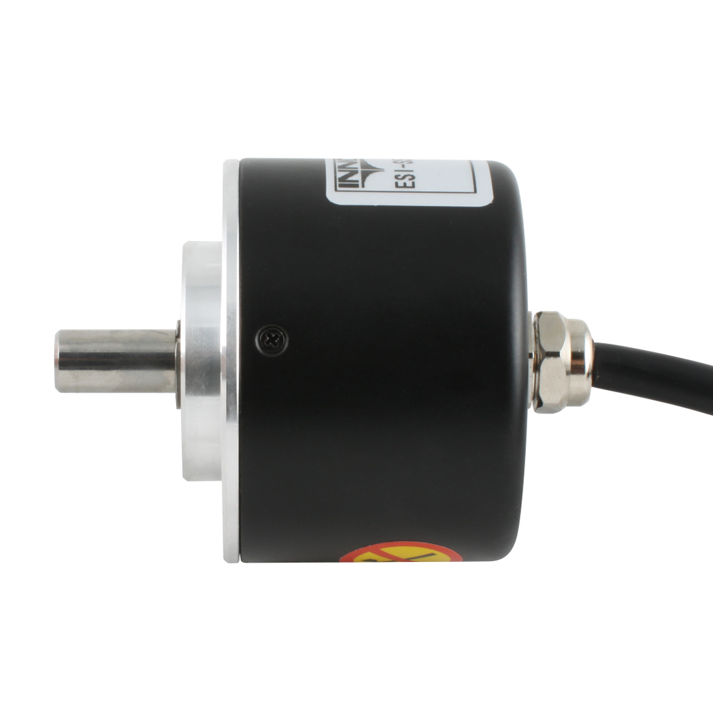 Инкрементальный энкодер INNOCONT D=50мм, выступающий вал 8мм, 200 имп/об, 24VDC, выход HTL, IP54, -20…+80°C, аксиальный кабель 2м