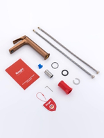 Смеситель для раковины высокий Raglo R07.15.33, медь