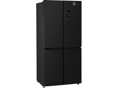Холодильник Weissgauff WCD 450 XB NoFrost черный