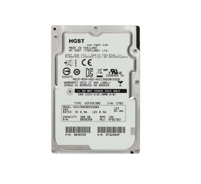 Жесткий диск HGST HUC156030CSS204 300Gb 15000 SAS 2,5" HDD НОВЫЙ