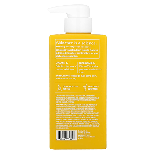 Medix 5.5, Гель для душа, сияние, витамин C и никотинамид, 444 мл (15 жидк. Унций)