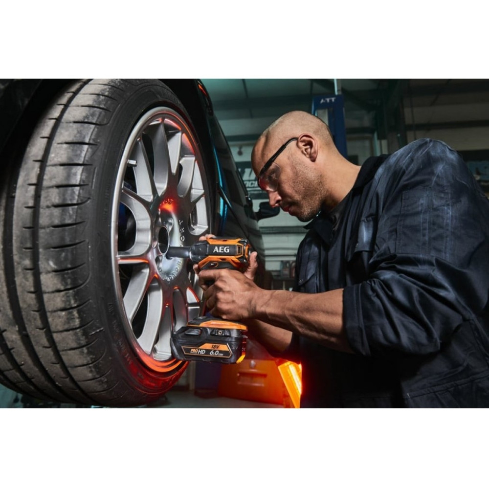 Гайковерт аккумуляторный ударный AEG BSS18C12ZB6-0 4935472012 без аккумулятора