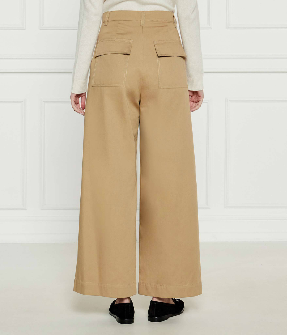 Брюки Weekend MaxMara - коричневый(151311216)