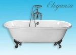Ванна чугунная Elegansa Gretta V0000047 170x75 белая