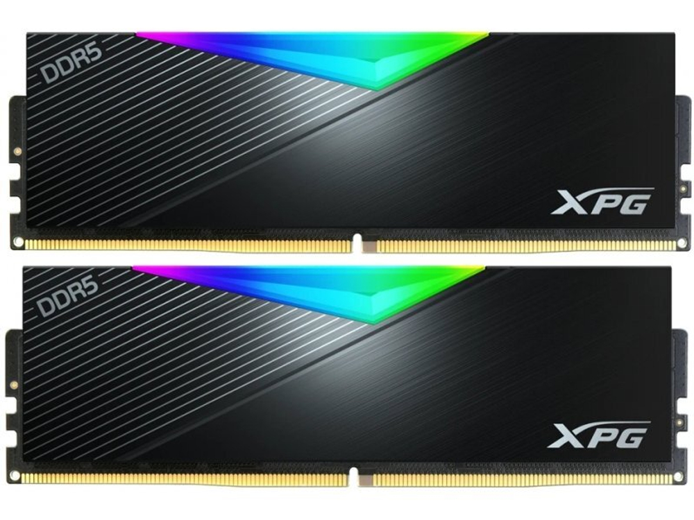 Оперативная память ADATA Lancer AX5U6000C3032G-DCLARBK, DDR5 2х 64ГБ 6000 МГц, DIMM, RTL
