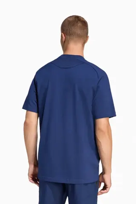 Футболка adidas Tiro Travel Tee - темно-синий