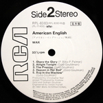 Wax / American English (LP)