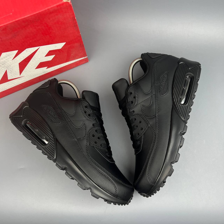 Кроссовки Nike AirMax 90 #357 (черн.)