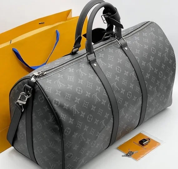 Сумка Louis Vuitton Keepall канва Monogram Eclipse