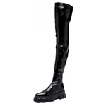 PRADA Over the knee Boots 6.5cm Women"s Black