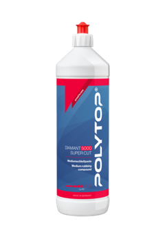 POLYTOP Diamant 5000 Super Cut - Среднеабразивная (одношаговая) полировальная паста (P3000), 1L