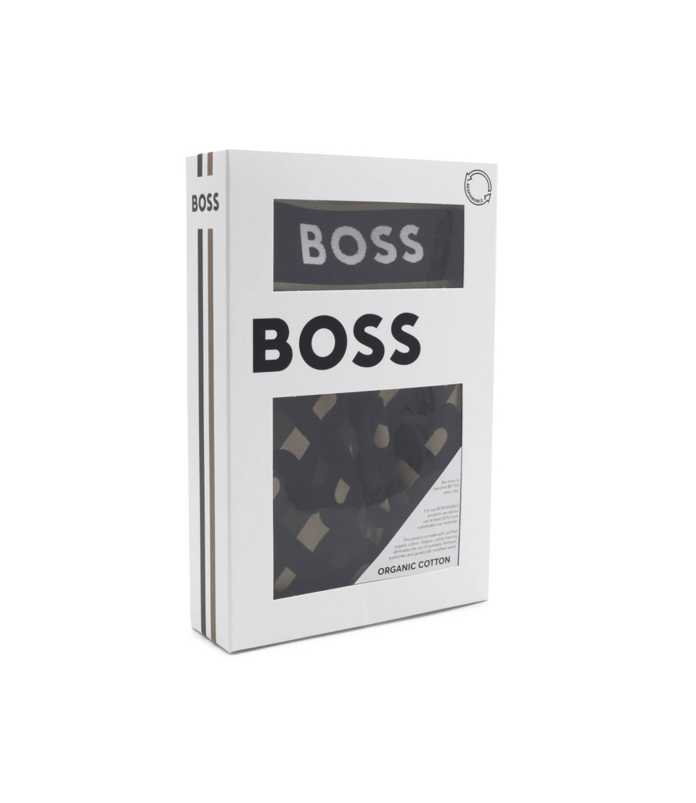 Трусики-боксеры Trunk 24 Print BOSS BLACK - черный(50495485)