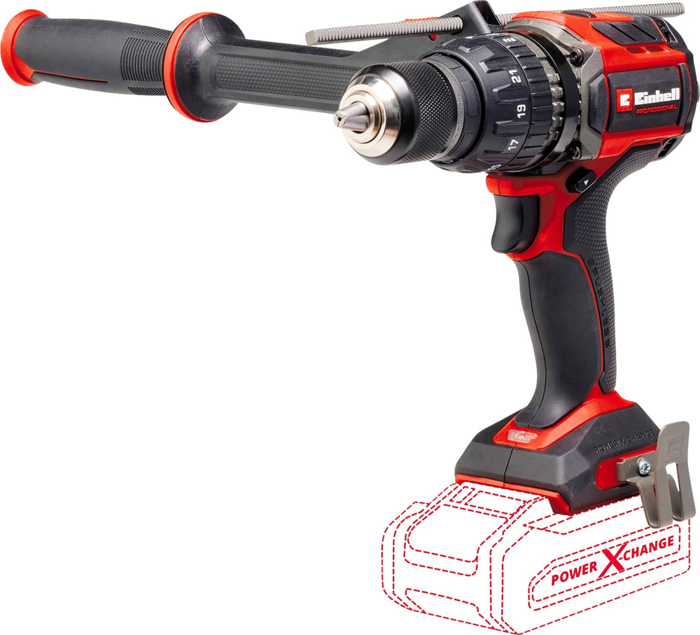 Дрель-шуруповерт 18V Einhell TP-CD 18/120 Li-i BL-Solo,120Нм ударная, бесщеточная, без АКБ и ЗУ