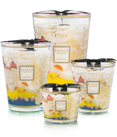 Cote d'Azur, свеча MAX 24 Côte d'Azur collection, Baobab Collection