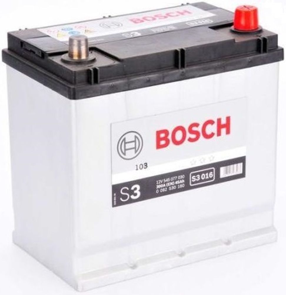 BOSCH S3 Asia 6CT- 45 аккумулятор