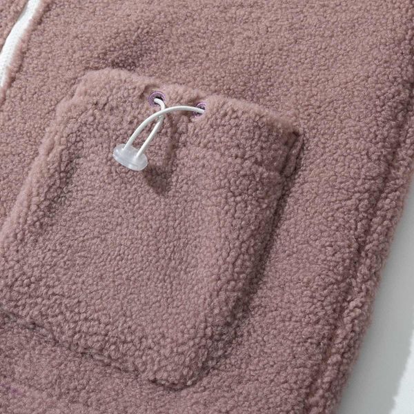 Куртка Furry HTF Big Logo Лавандовая - фото 8