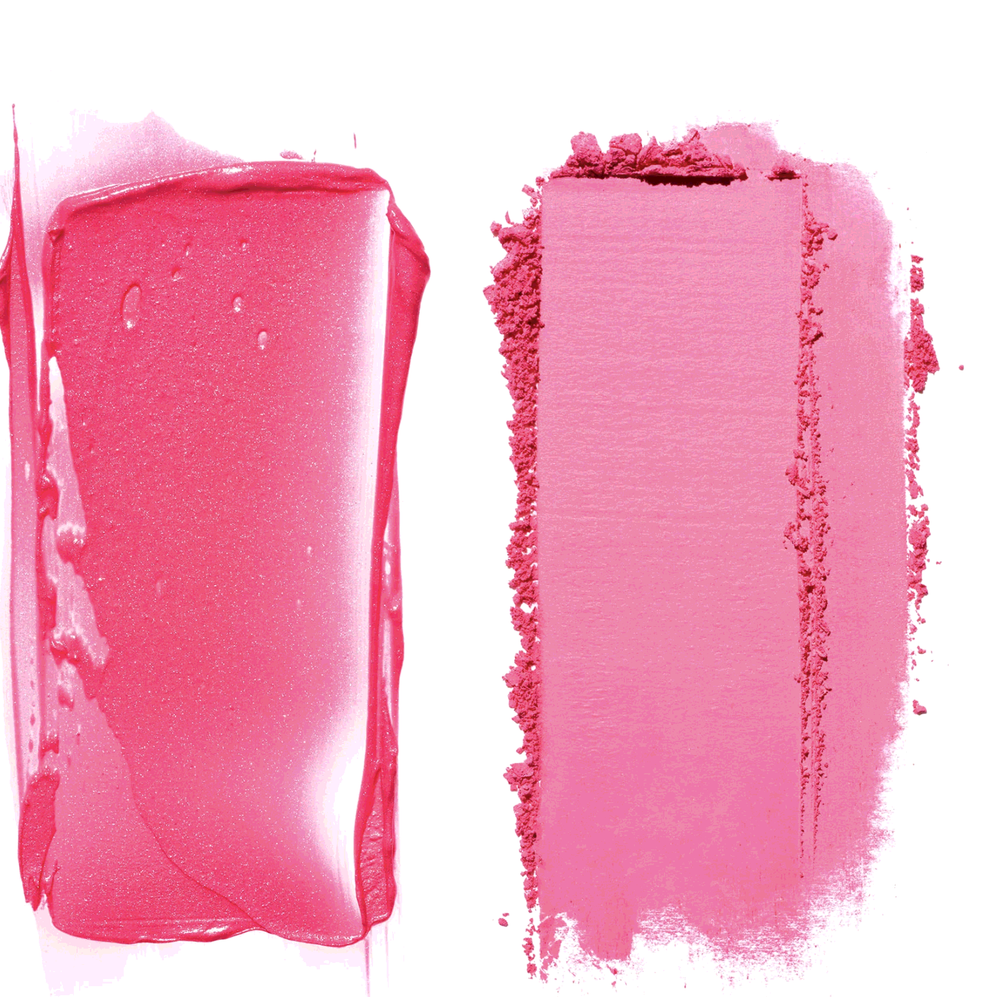 Палетка из двух кремовых и пудровых румян PATRICK TA Major Beauty Headlines Double-Take Crème & Powder Blush - She's a Doll