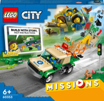 Конструктор LEGO City 60353 Миссии по спасению диких животных