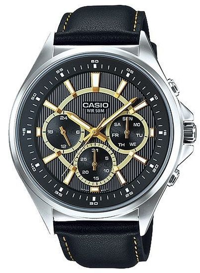 Мужские японские наручные часы CASIO MTP-E303L-1A