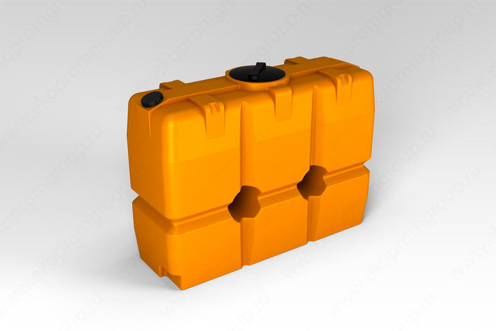 Ёмкость пластиковая пищевая ЭкоПром SK 2000 л. прямоугольная узкая (210x75x159см;белый) - арт.555294