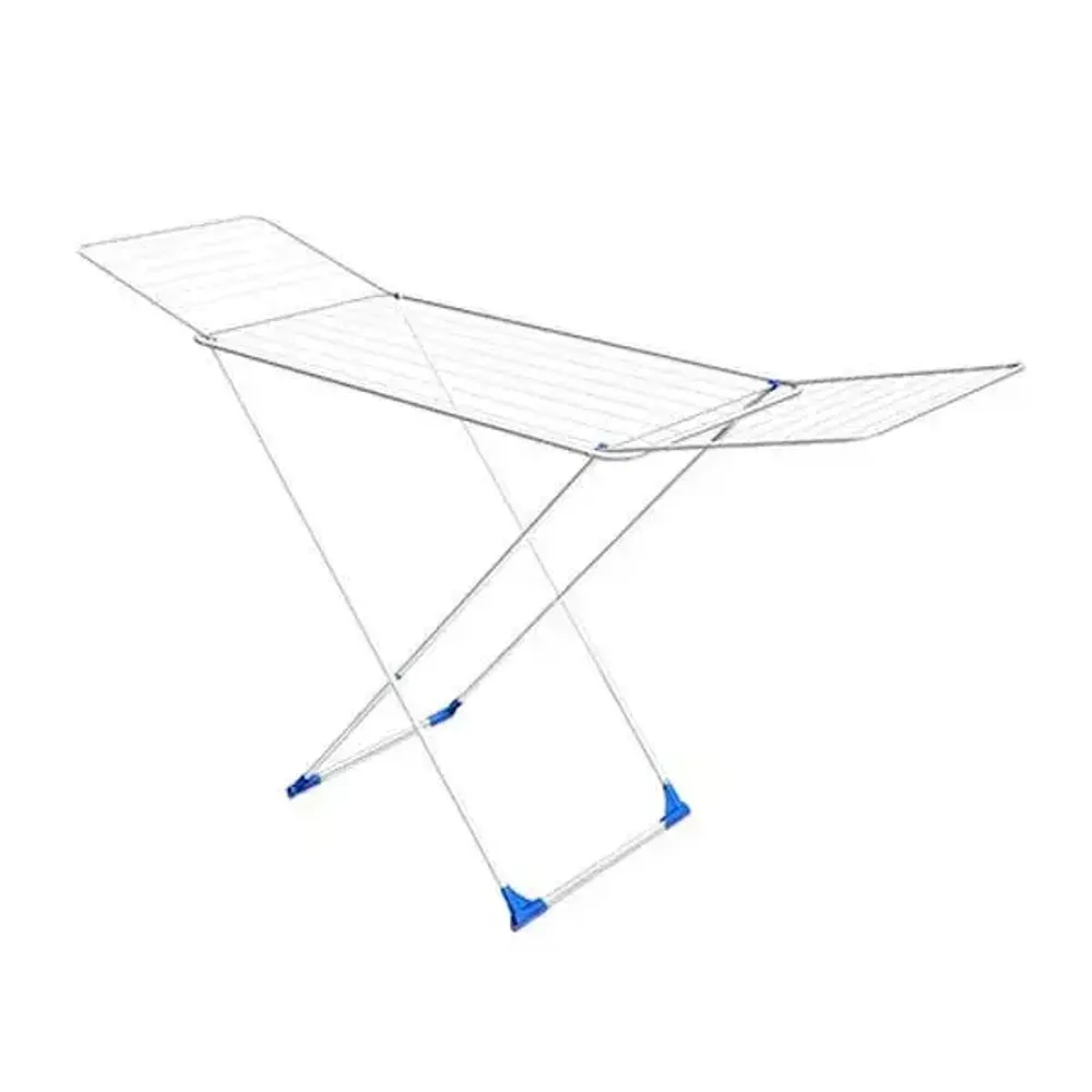 Сушилка 20 для белья напольная складная (200х96) Серебро Сушилка 20 для белья напольная складная (200х96) Серебро