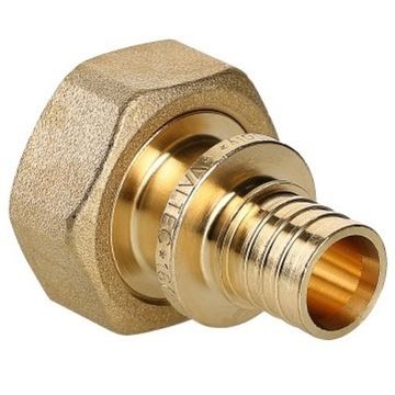 Муфта аксиальная Valtec с накидной гайкой под «Евроконус» 16 (2,2) х 3/4" (VTm.422.EBG.001605)