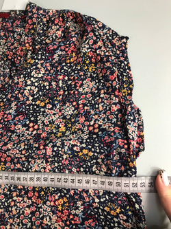 Блузка S. Oliver цветочная, маркировка 34 eur, на 42/44 размер