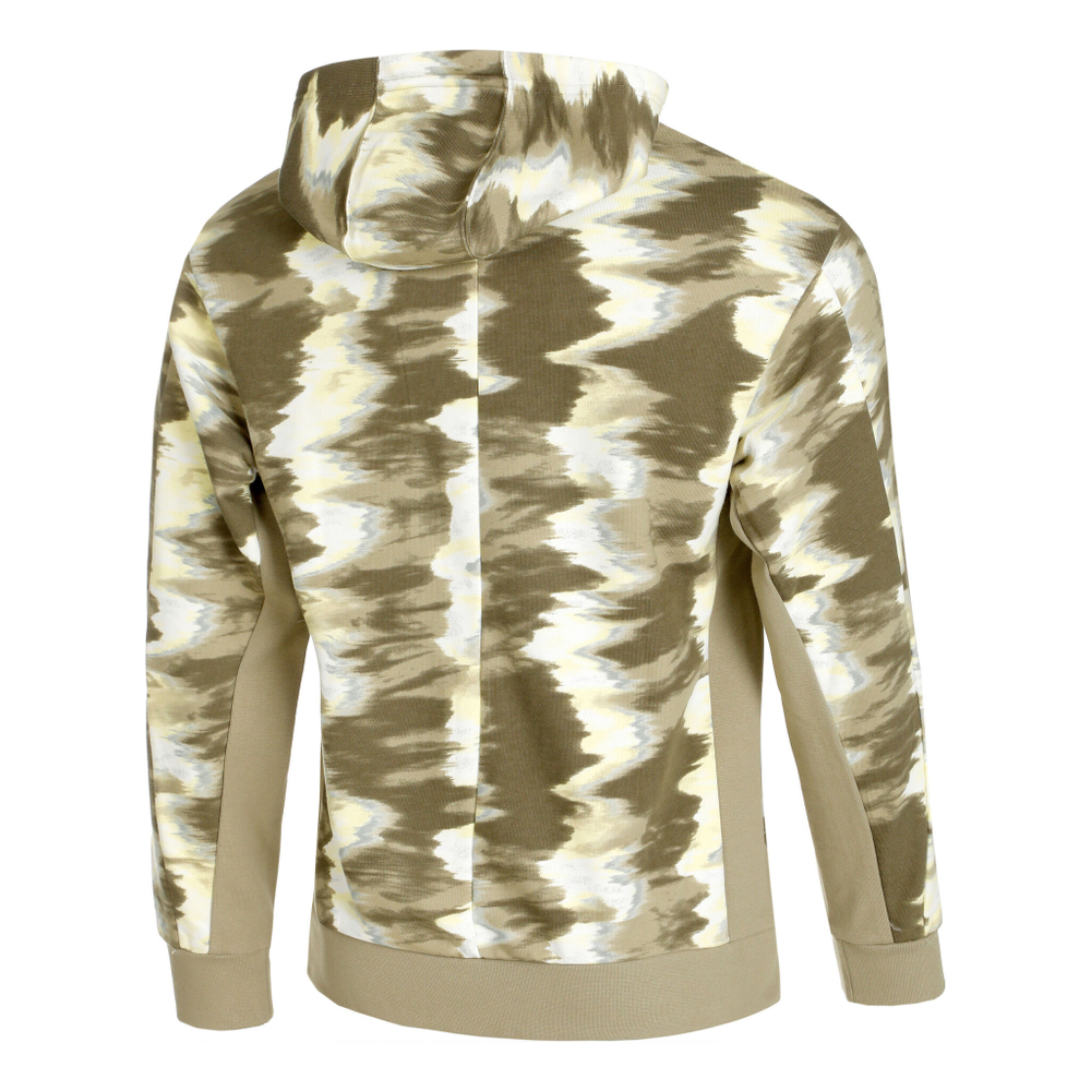 Мужская кофта теннисная Nike Dri-Fit Court Heritage OZ Hoody Men - Olive, White