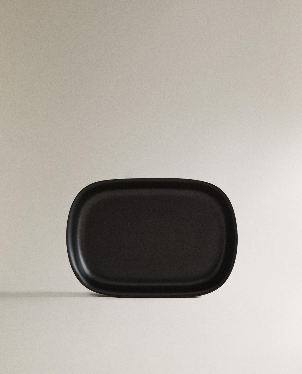 Zara Home мыльница, смола, чёрный