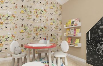 Обои флизелиновые Белвинил Континенты фон 61 (БВ11230429-61)