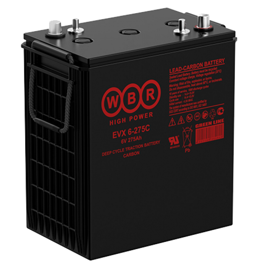 Тяговая аккумуляторная батарея WBR EVX6-275C2